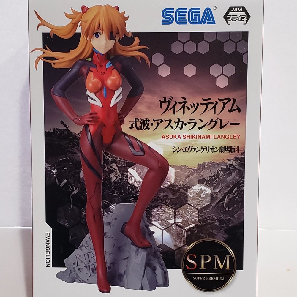 Rebuild of Evangelion Asuka Shikinami Langely Vignetteum Super Premium Figure